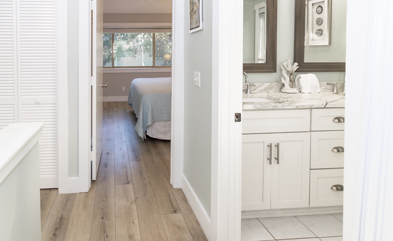 Upstairs Hallway View of Primary Bedroom