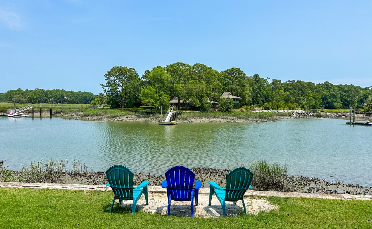 Patio with Lagoon View