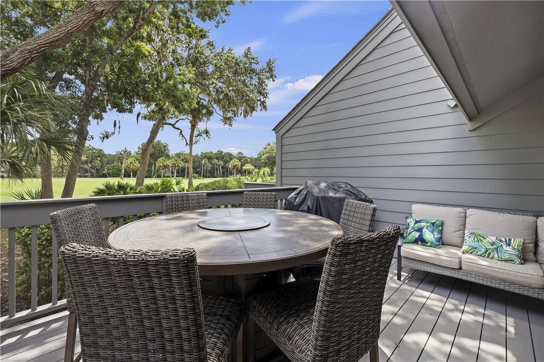 Private Balcony Overlooking Golf Course