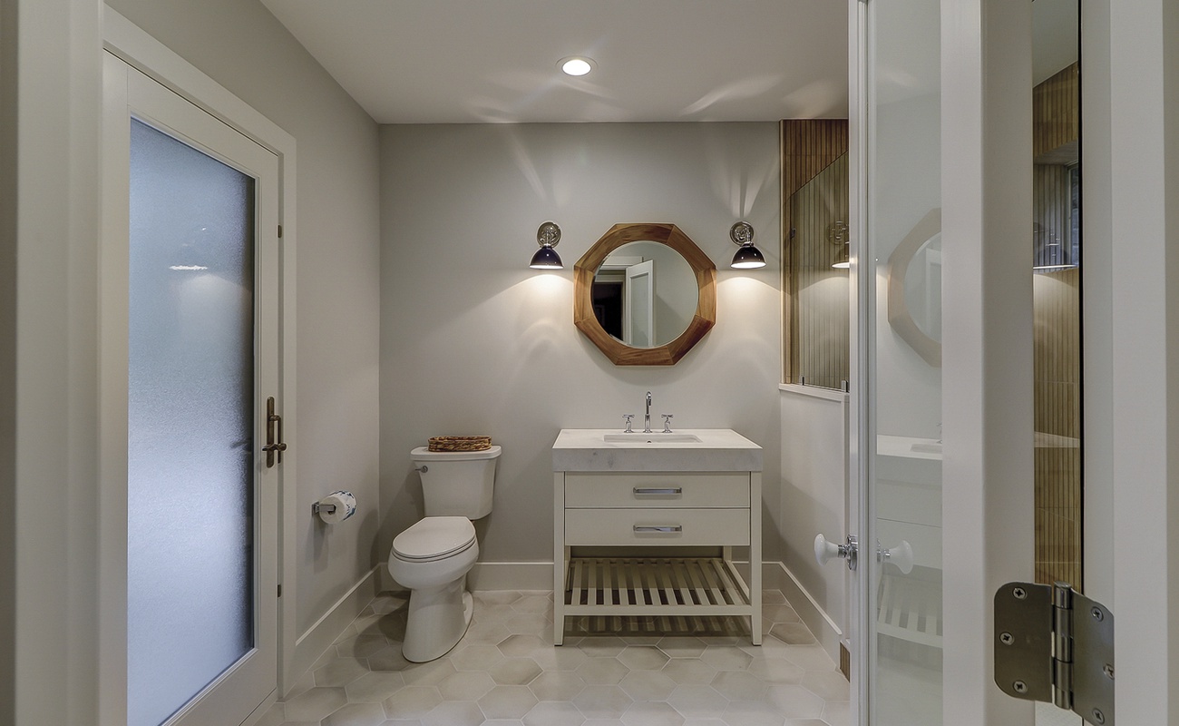 Lower Level Bathroom with Walk-In Shower