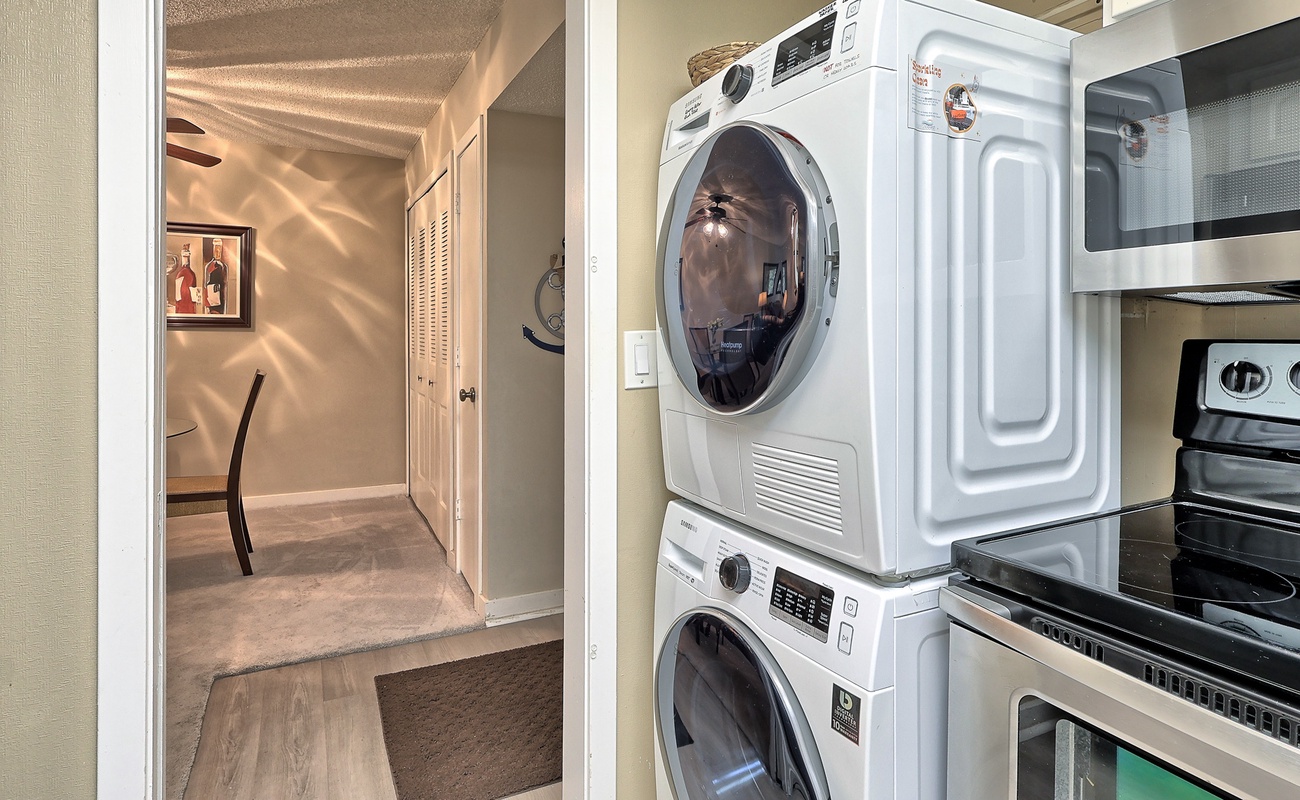 Kitchen with Laundry