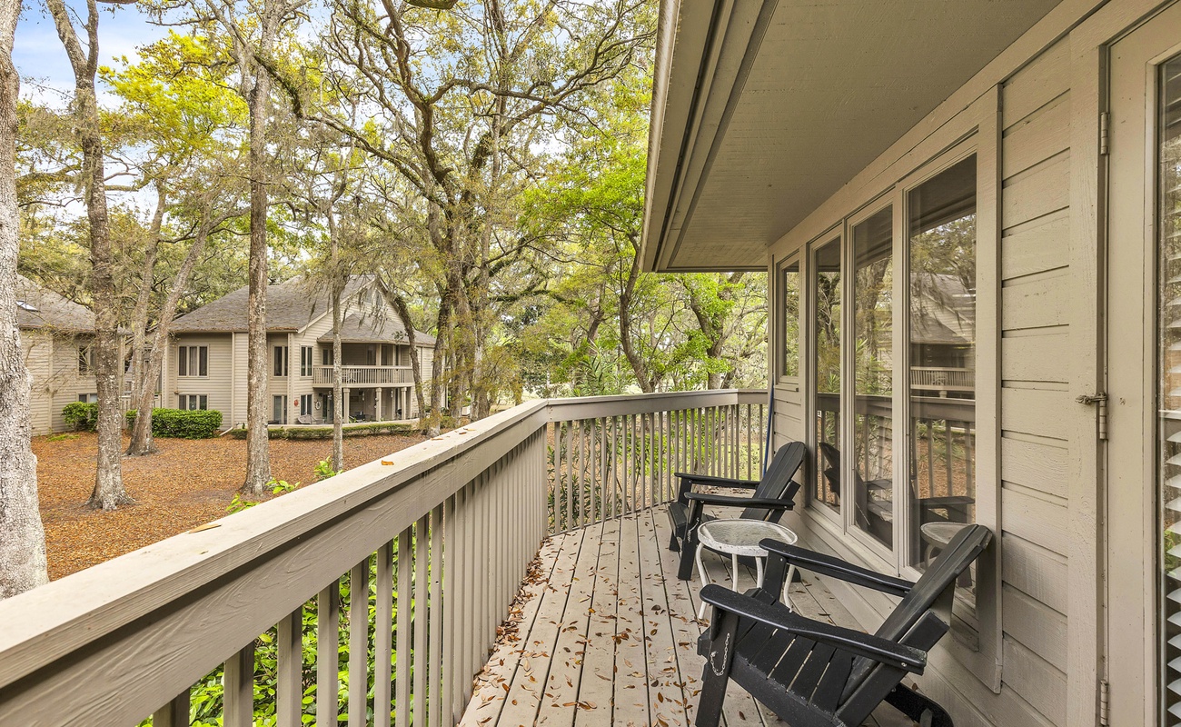 Private Balcony with Golf Course Views