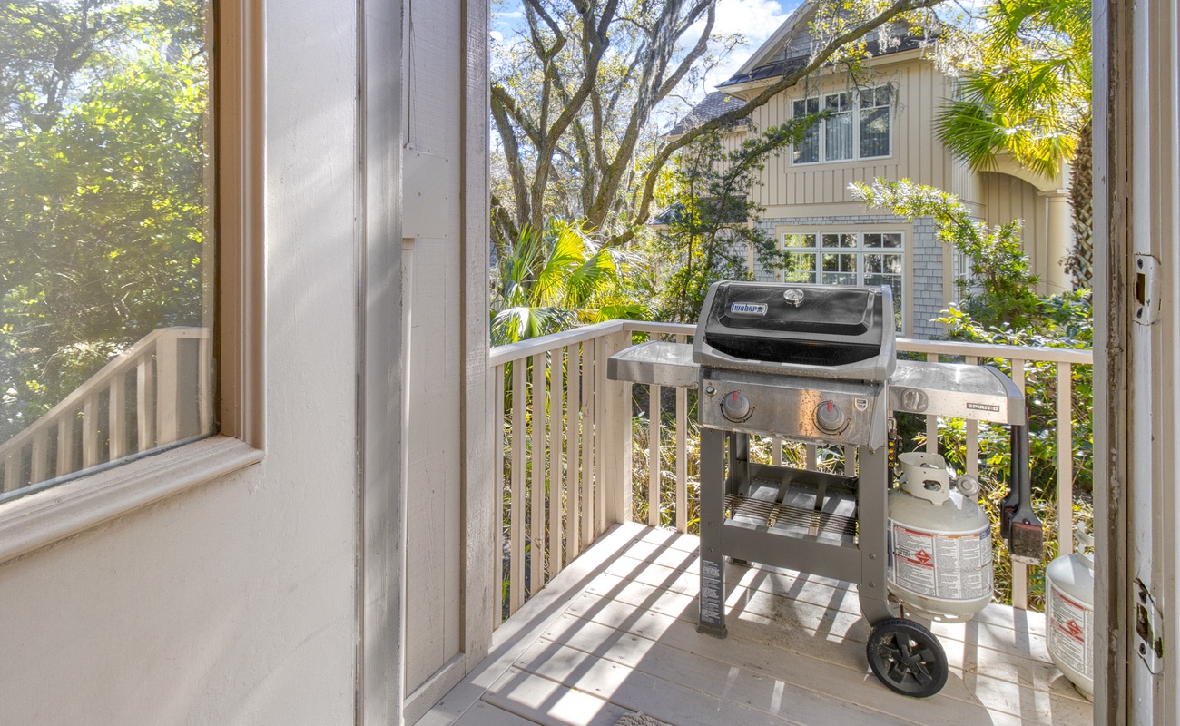 Grill on Patio (Attached to Kitchen)