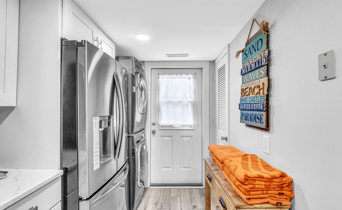 Kitchen and Laundry Area
