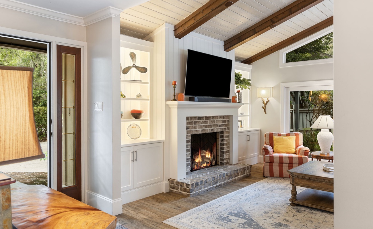 Main Living Space off Dining Room and Kitchen