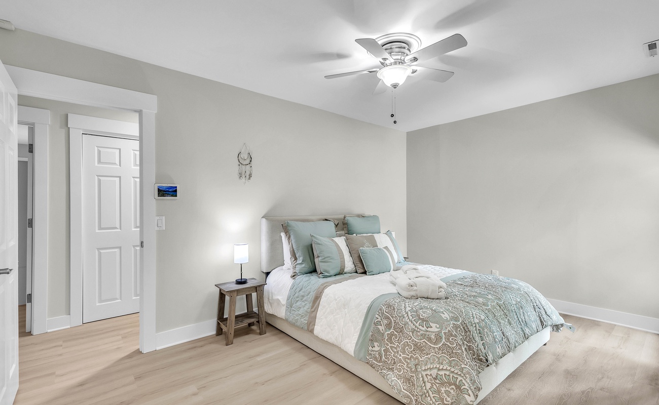 Guest Bedroom with Queen & Trundle Bed