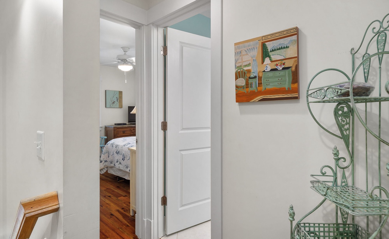 Area Between Upper Level Rooms and Guest Bathroom