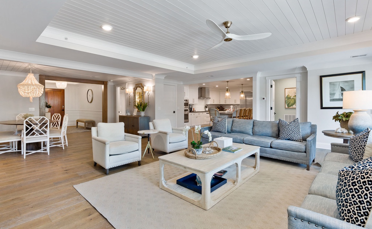 Living Area with Balcony Access