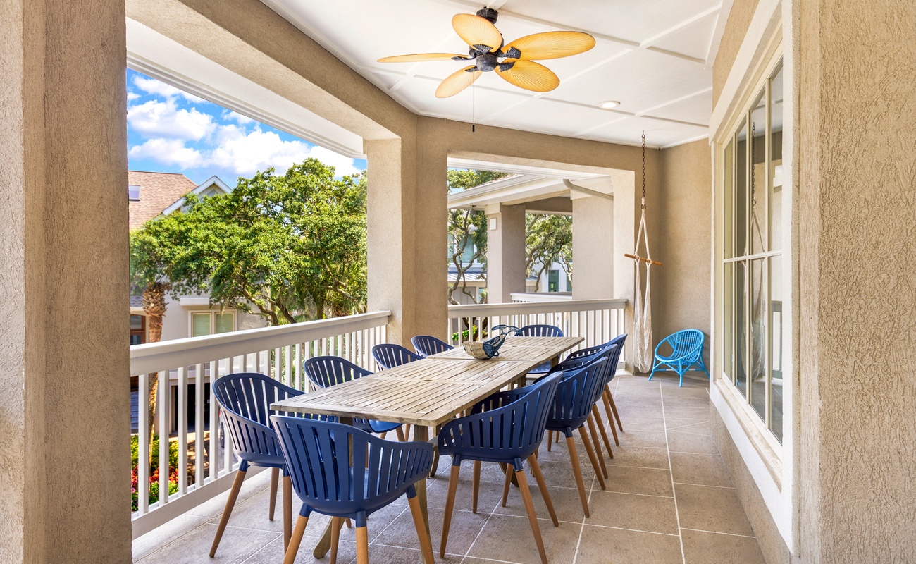 Outdoor Seating on Private Balcony
