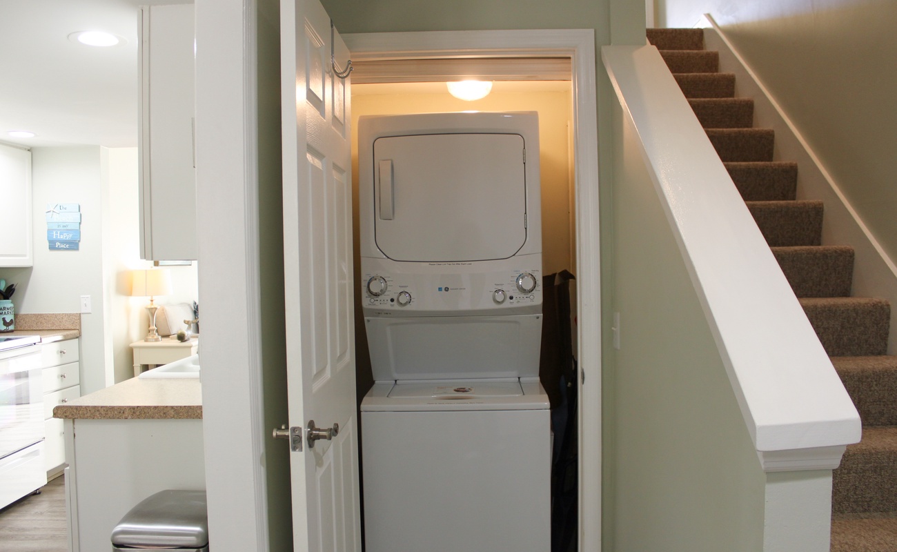 Laundry Closet at Entry