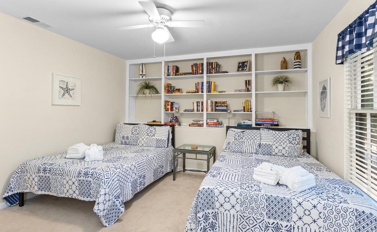Guest Bedroom with Full Beds