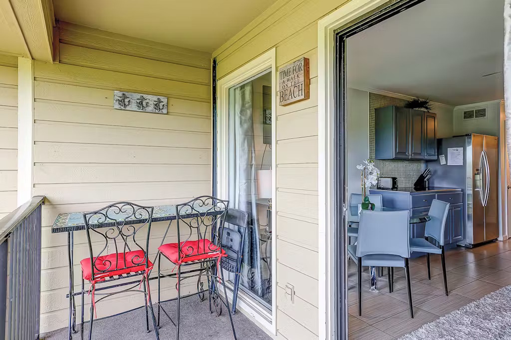 Balcony Seating Area