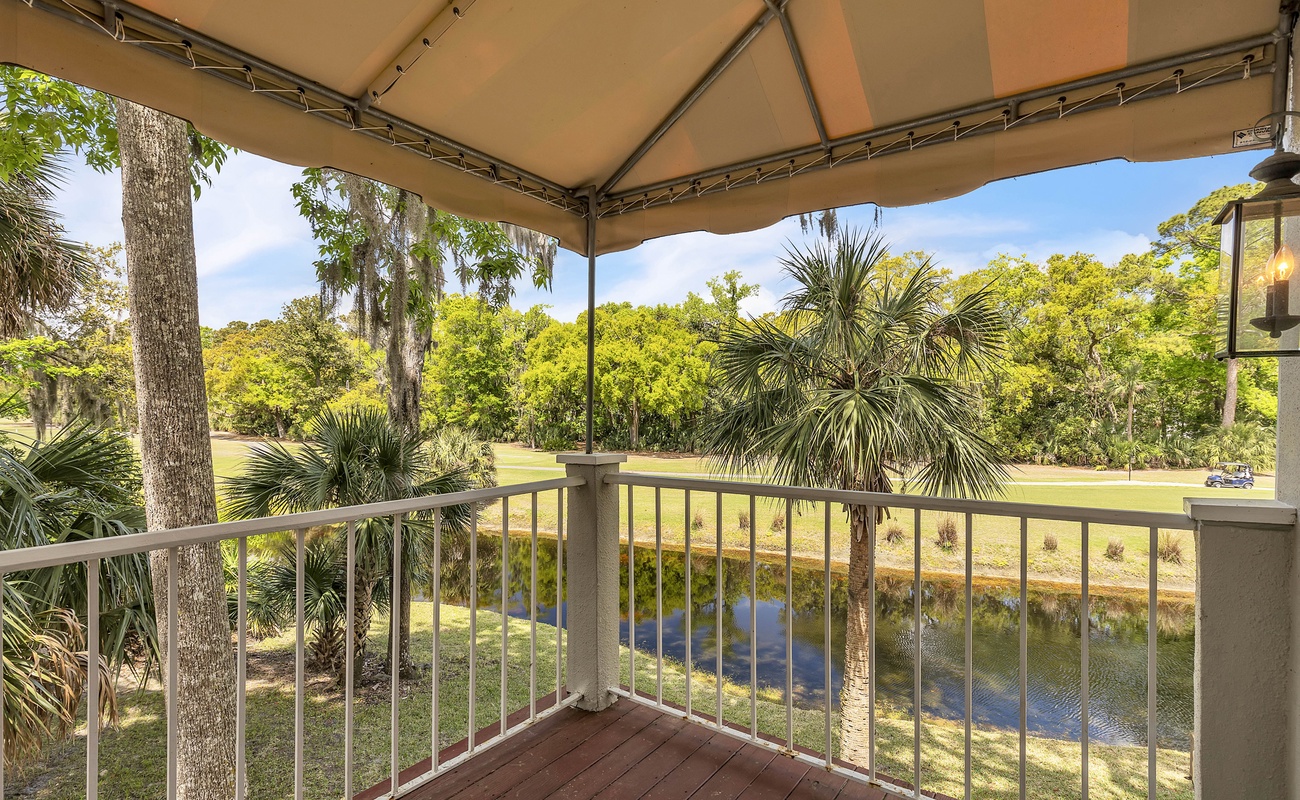 Private Balcony with Golf Course Views