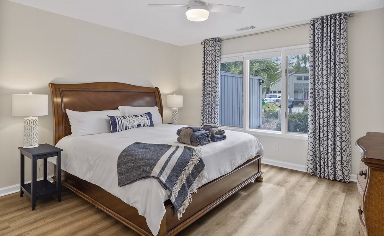 Guest Bedroom with King Bed