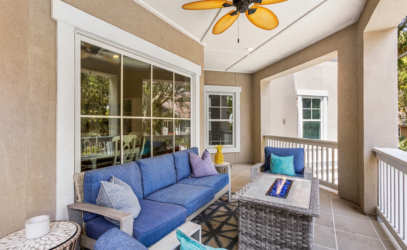 Outdoor Seating on Private Balcony
