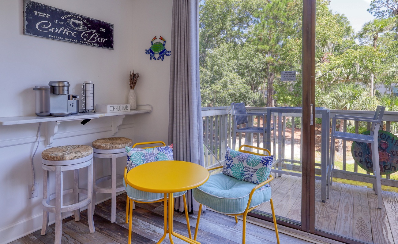 Dining Nook and Coffee Bar
