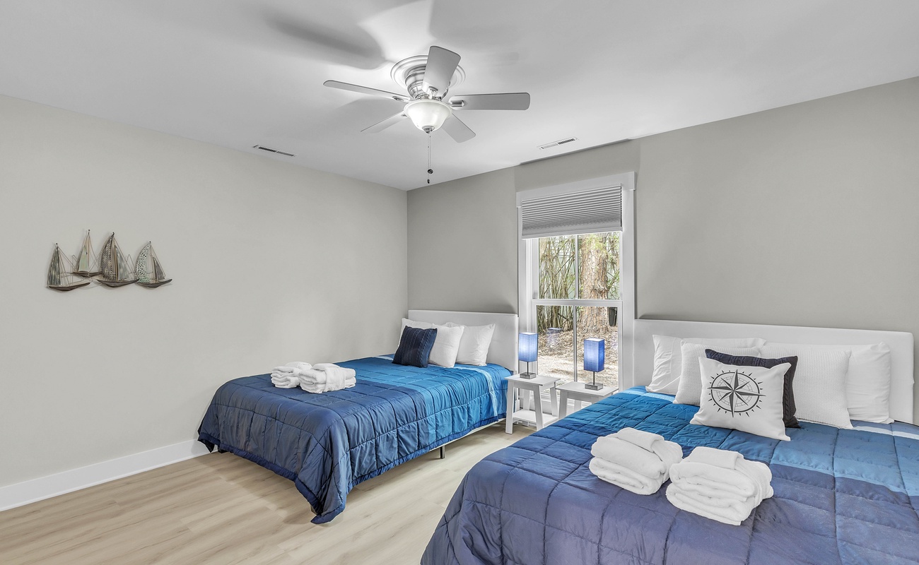 Guest Bedroom with Queen Beds
