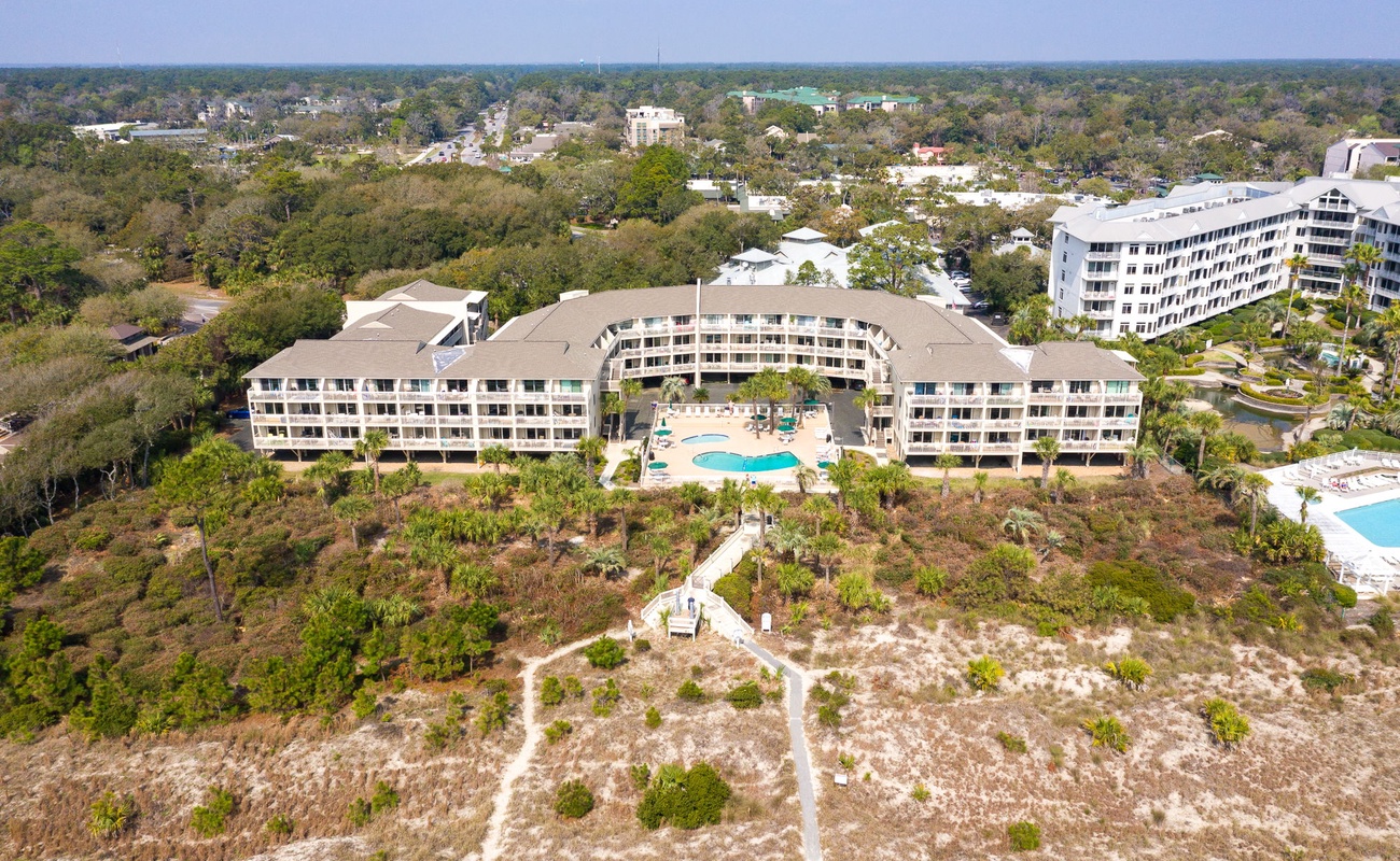 Aerial View of Breakers Ocean Front Villas