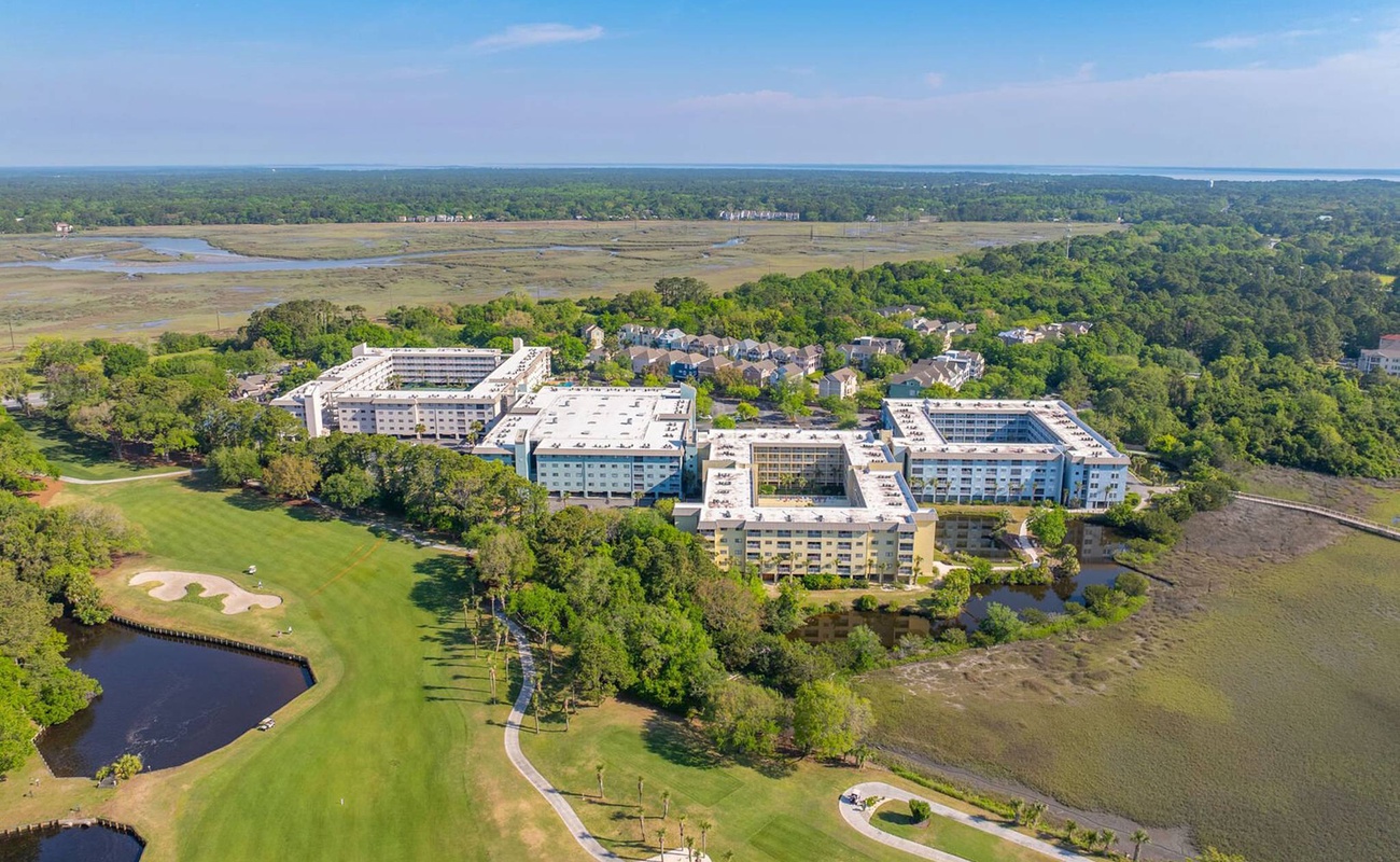 Aerial View of Hilton Head Resort
