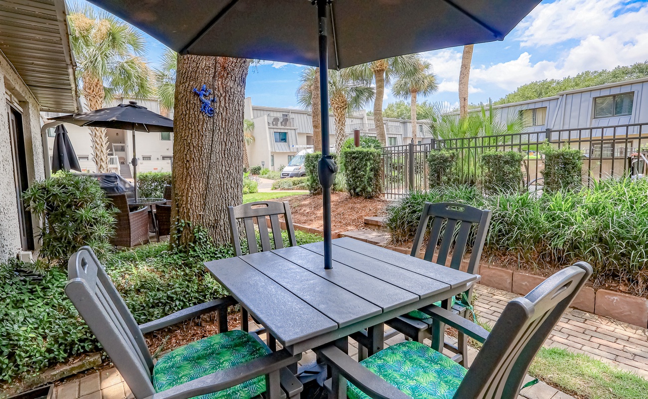 Patio with Grill and Pool Access