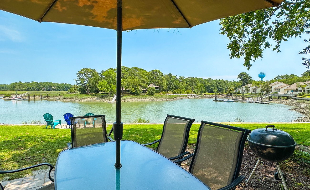 Patio with Lagoon View