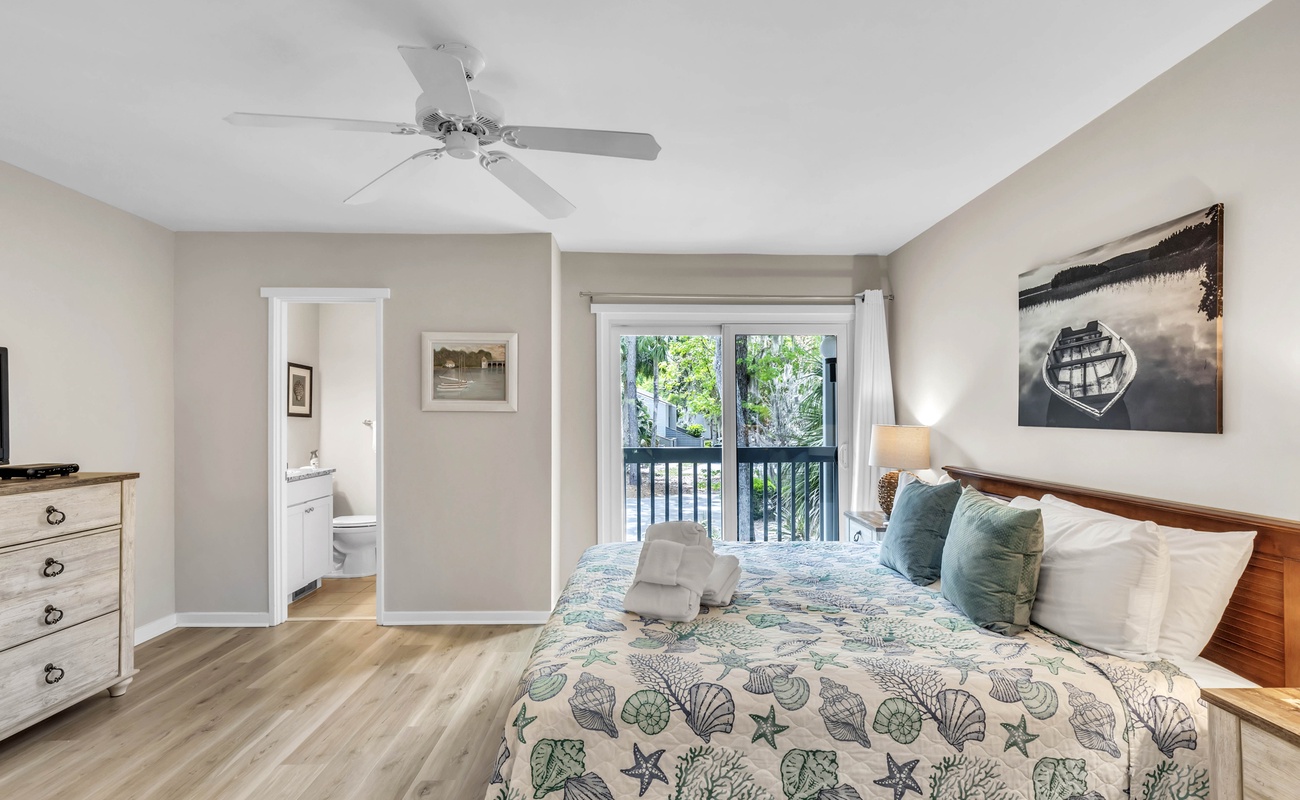 Guest Bedroom with King Bed