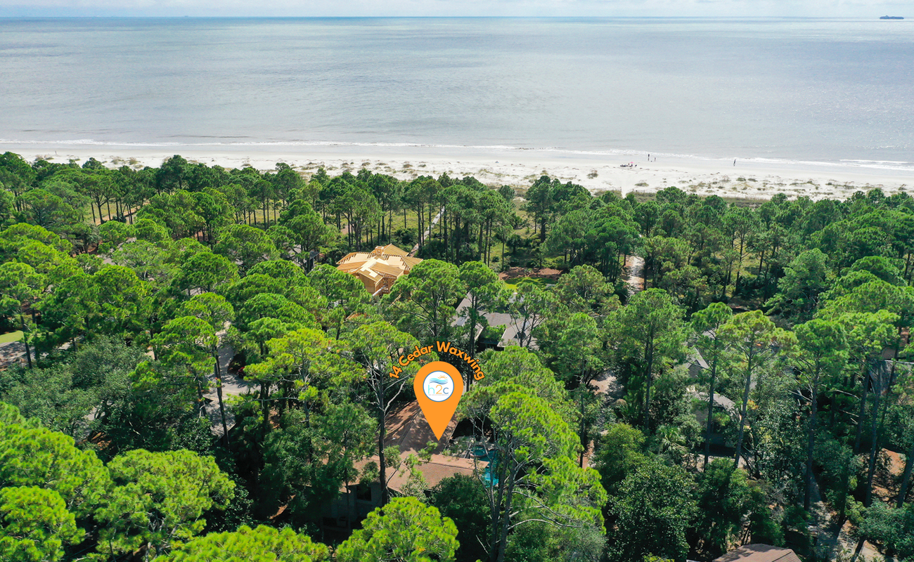 Aerial View and 1-minute Walk to Beach