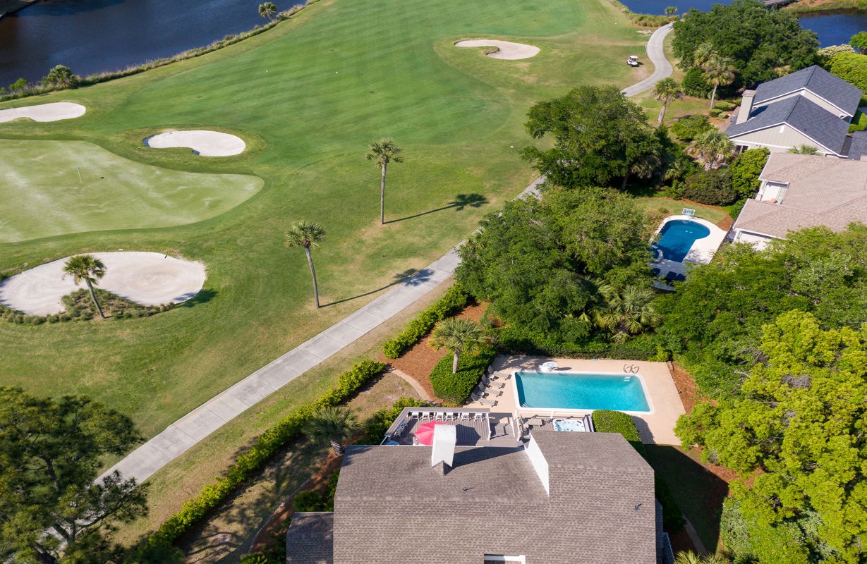 Aerial View of 14 Port Tack