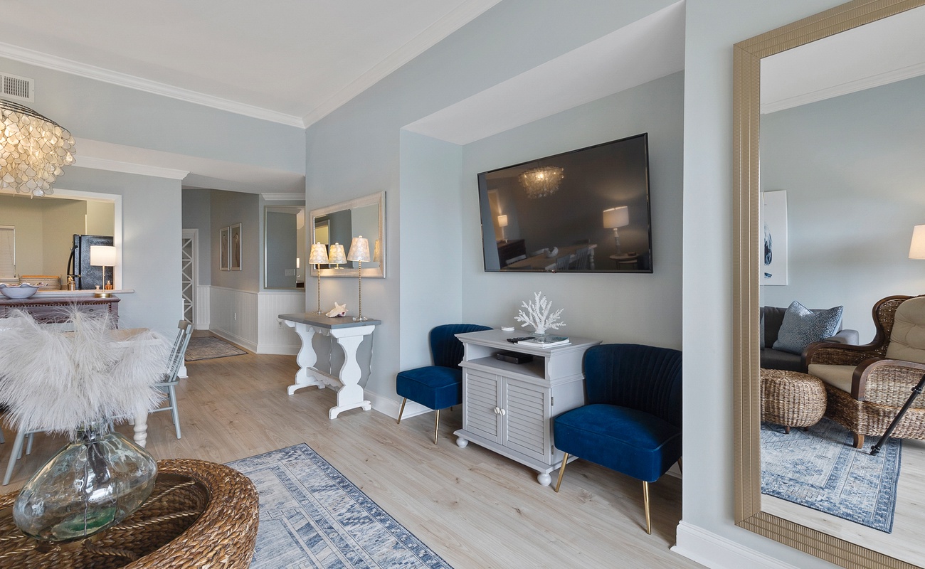 Living Area with Large Patio