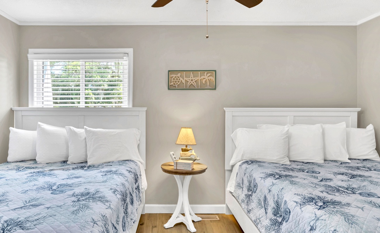 Guest Bedroom with Queen Beds