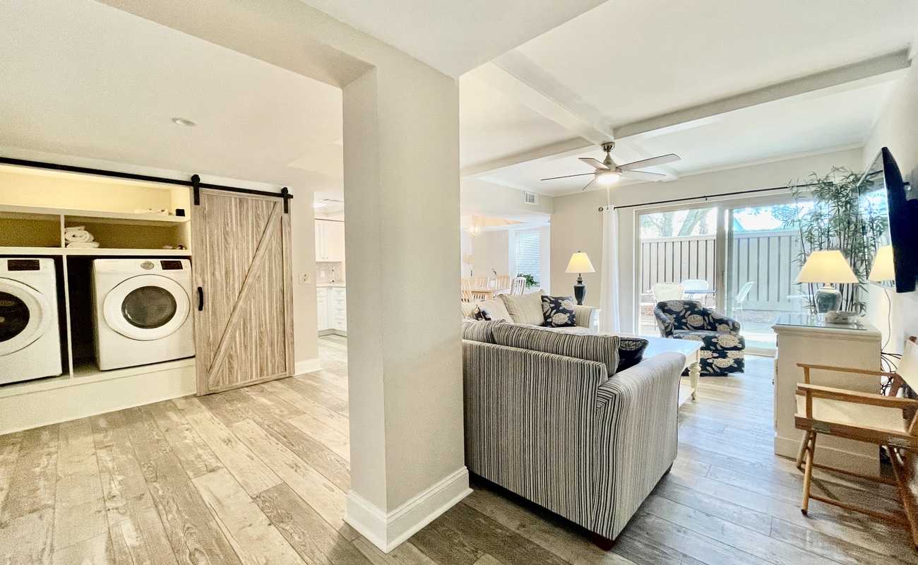 Entry into Open Floor Plan