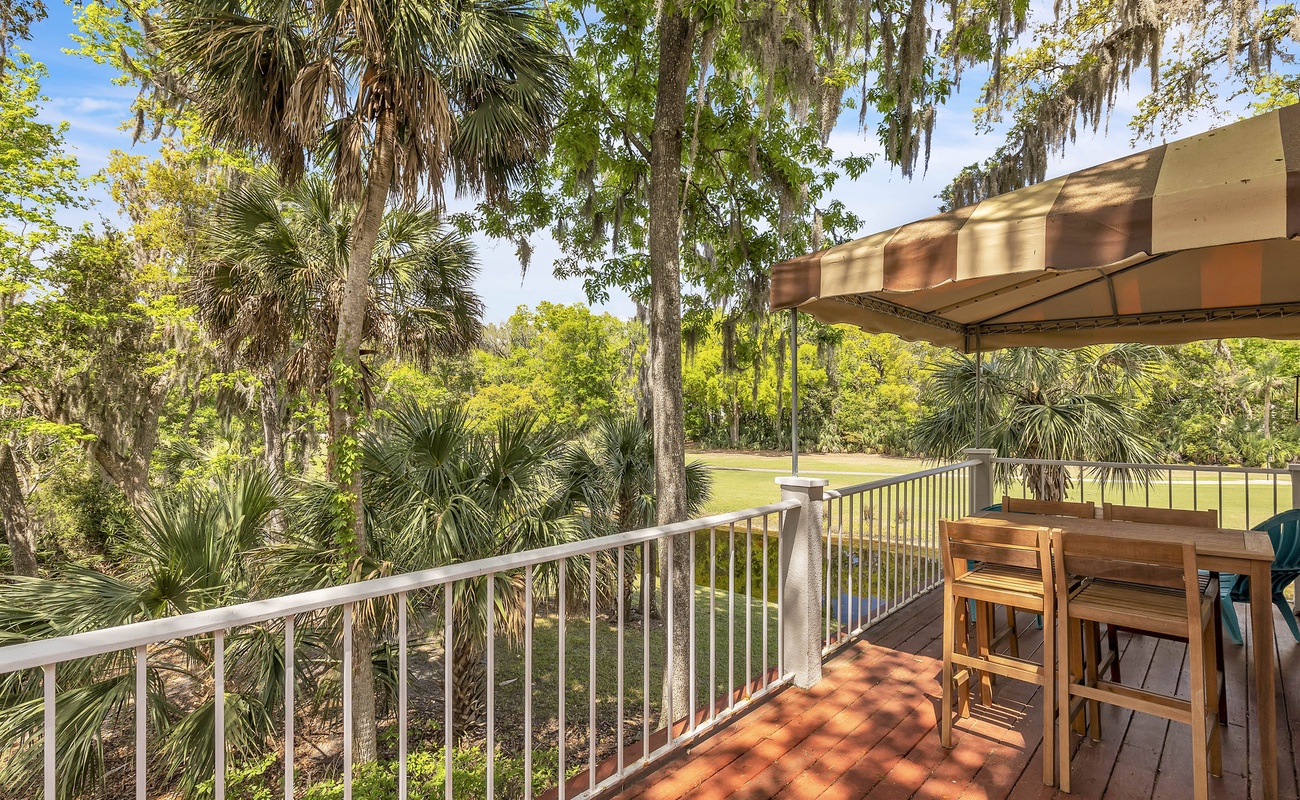 Private Balcony with Golf Course Views
