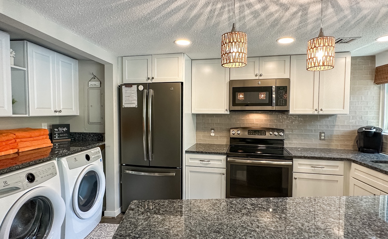 Kitchen with Laundry