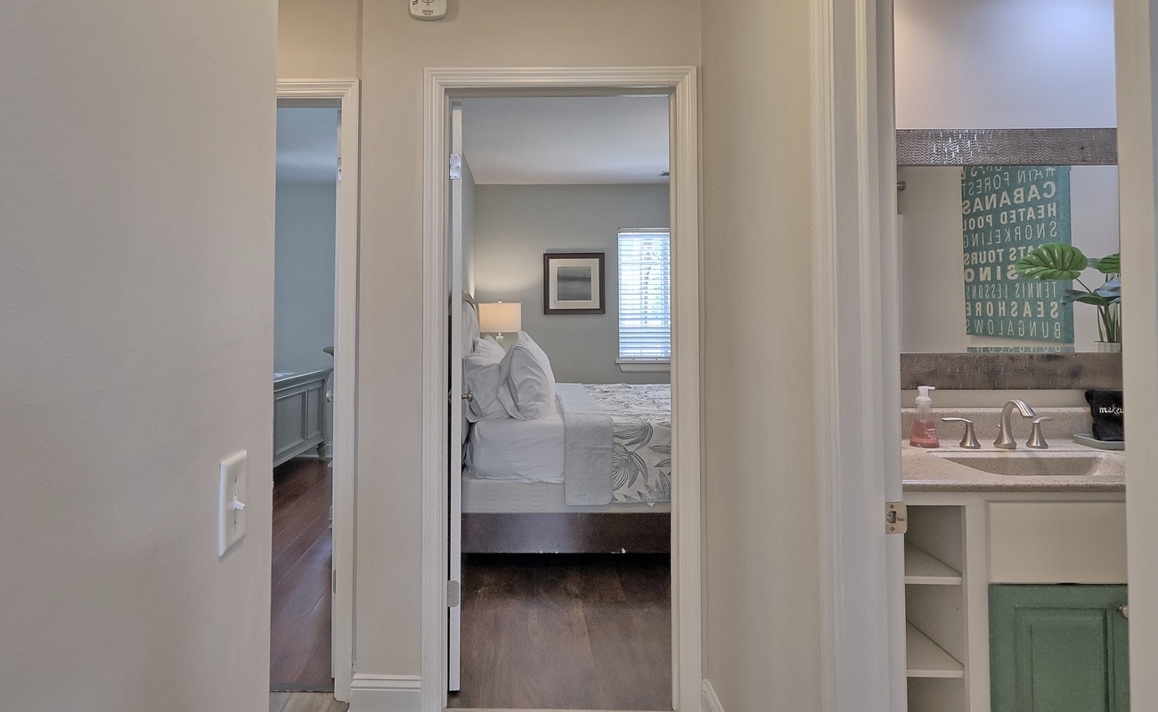Hall Toward Bedrooms and Guest Bathroom