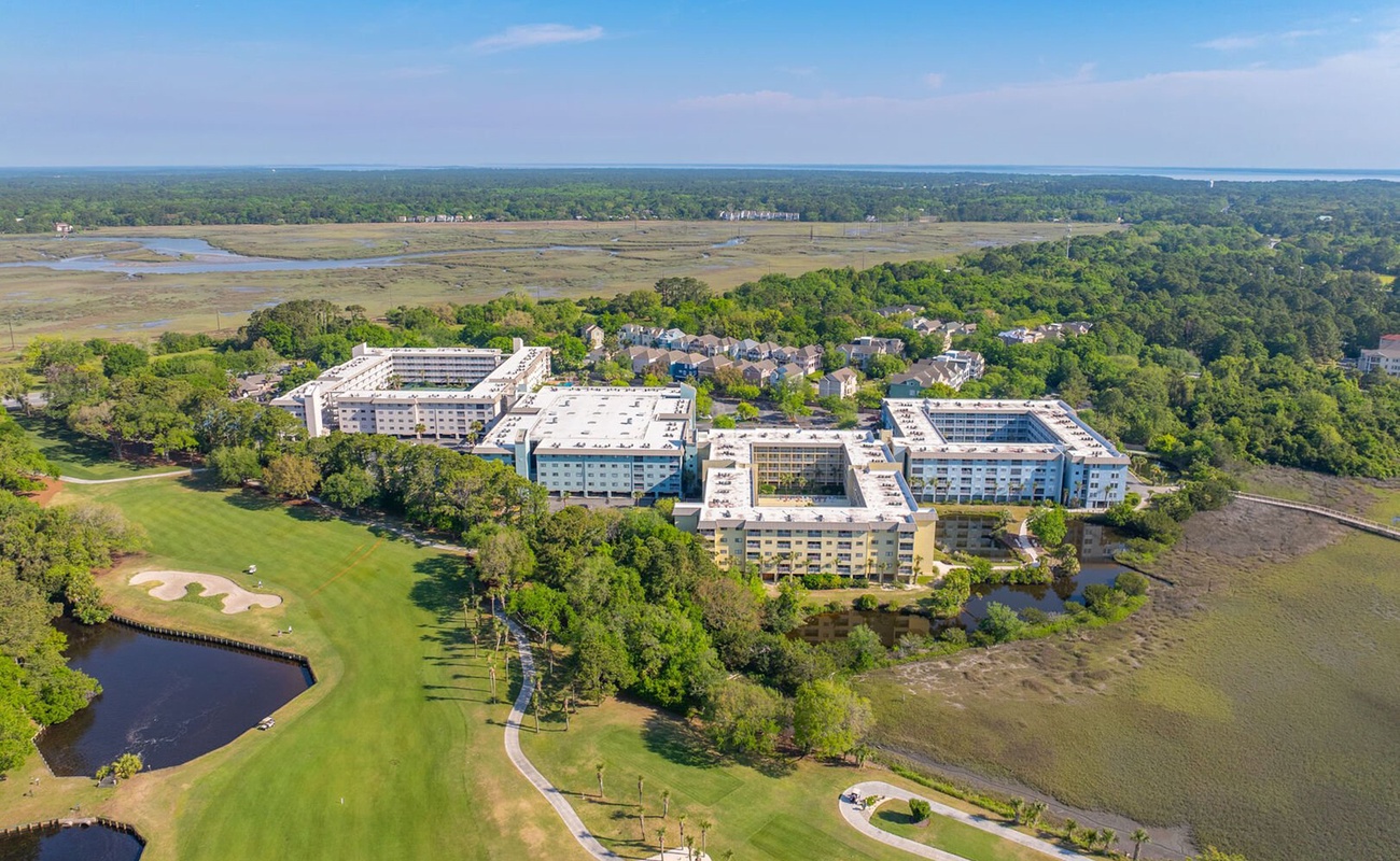Aerial of Hilton Head Resort