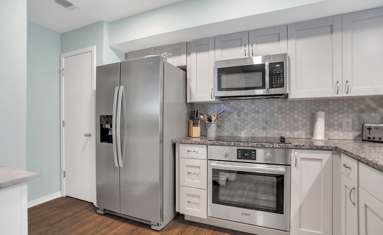 Kitchen with Stainless Steel Appliances