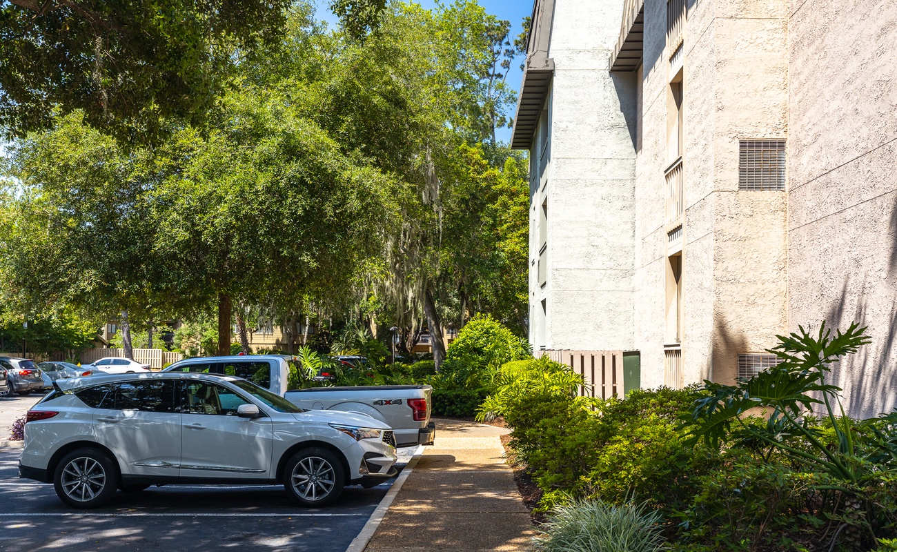 Parking Directly in Front of the Caravel Court Complex