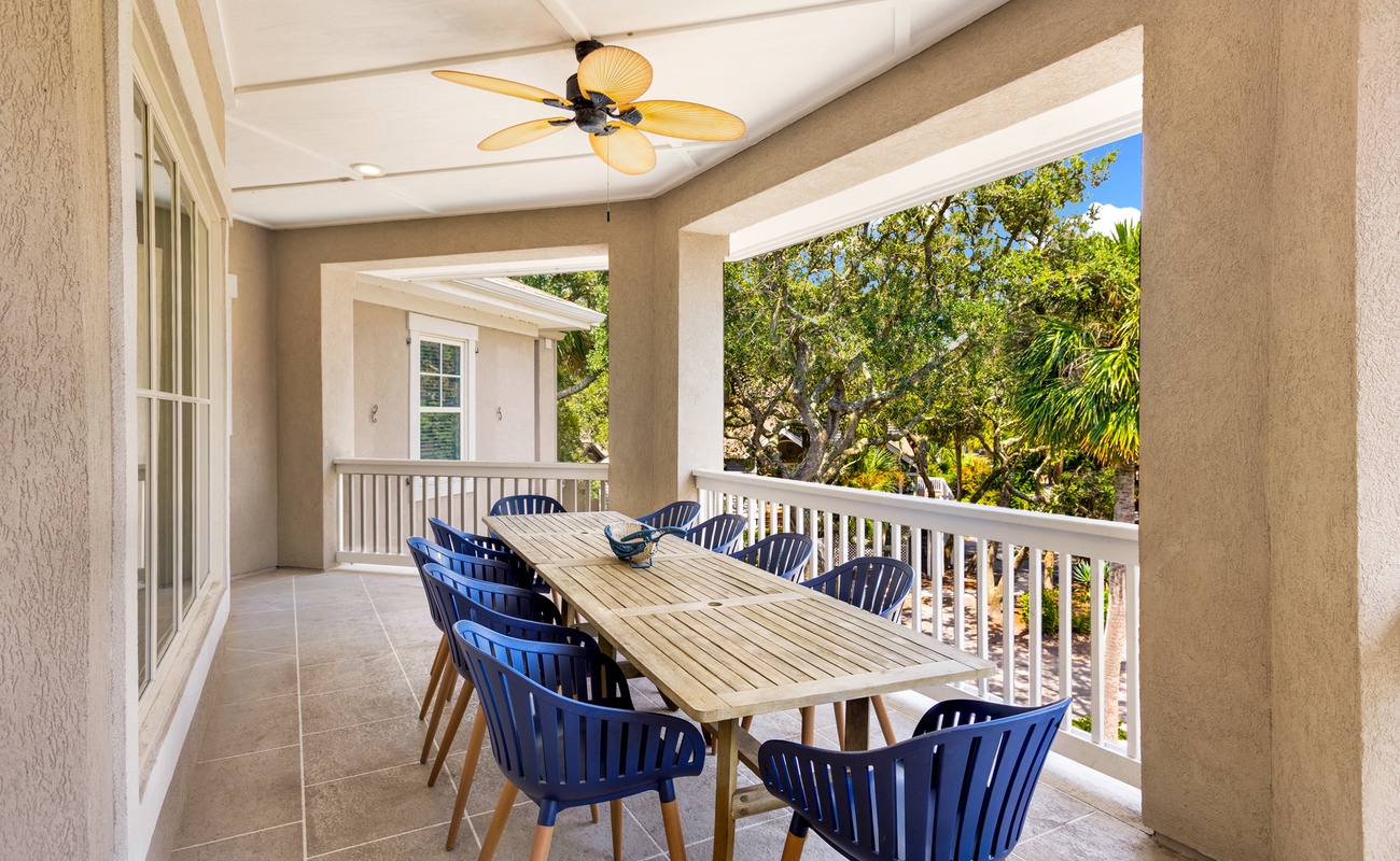 Outdoor Seating on Private Balcony
