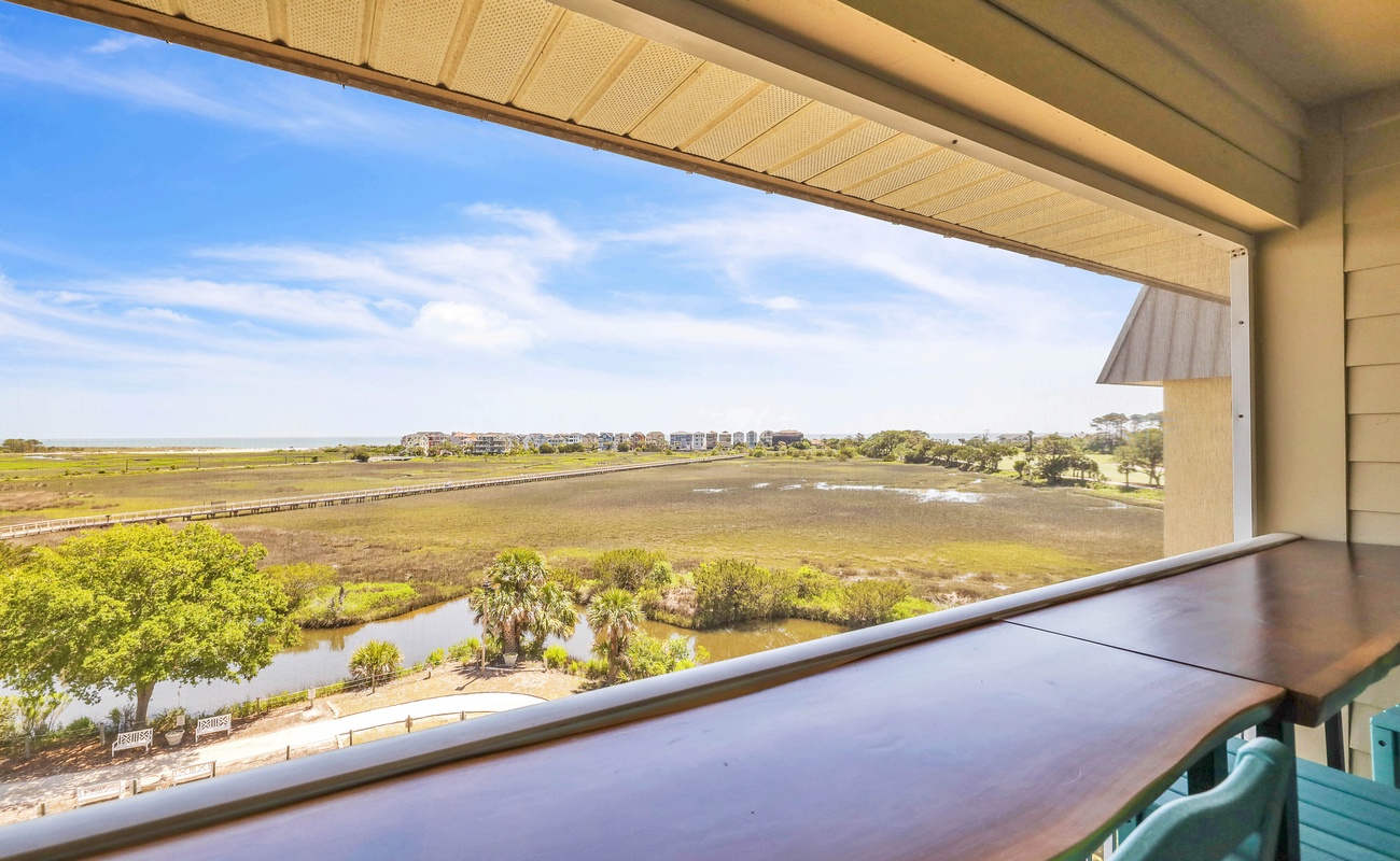 View from Private Patio