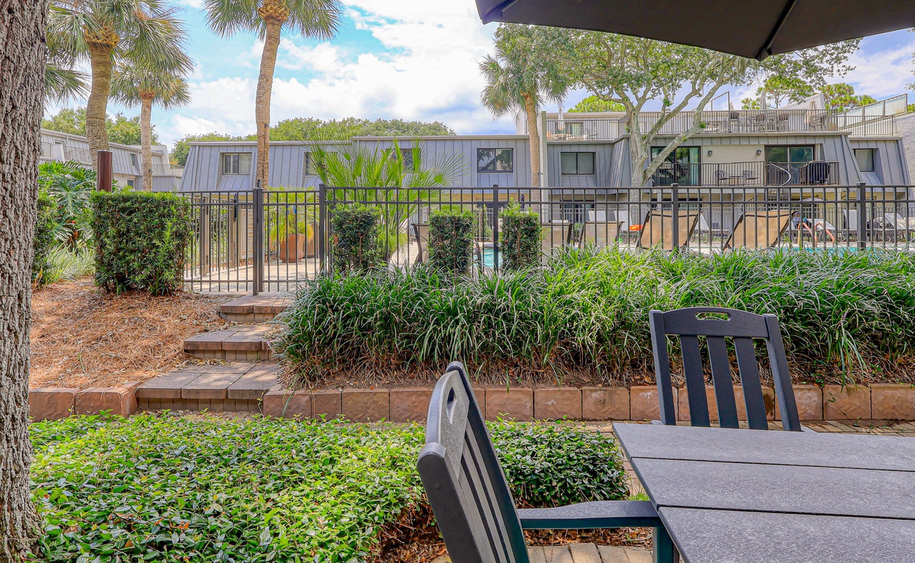 Patio with Grill and Pool Access