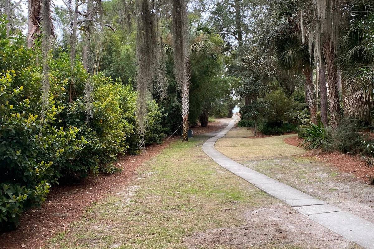 Paved Pathway from Home to Beach. 3 Minute Walk!