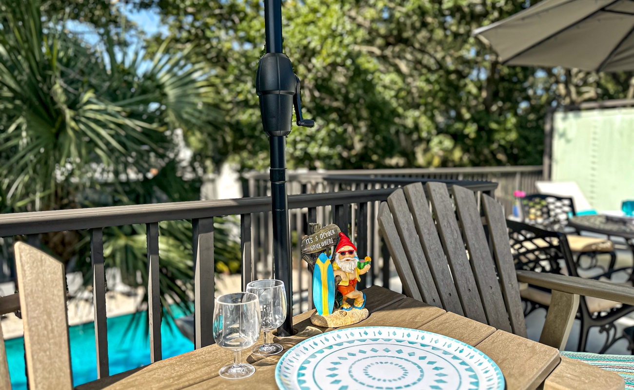 Private Rooftop Balcony