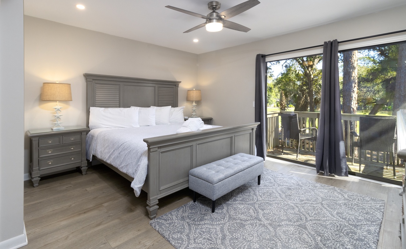 Guest Bedroom with King Bed