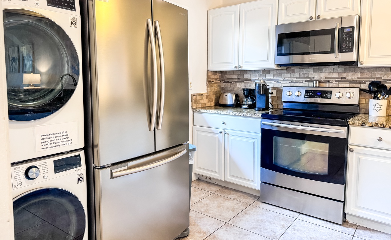 Kitchen with Laundry