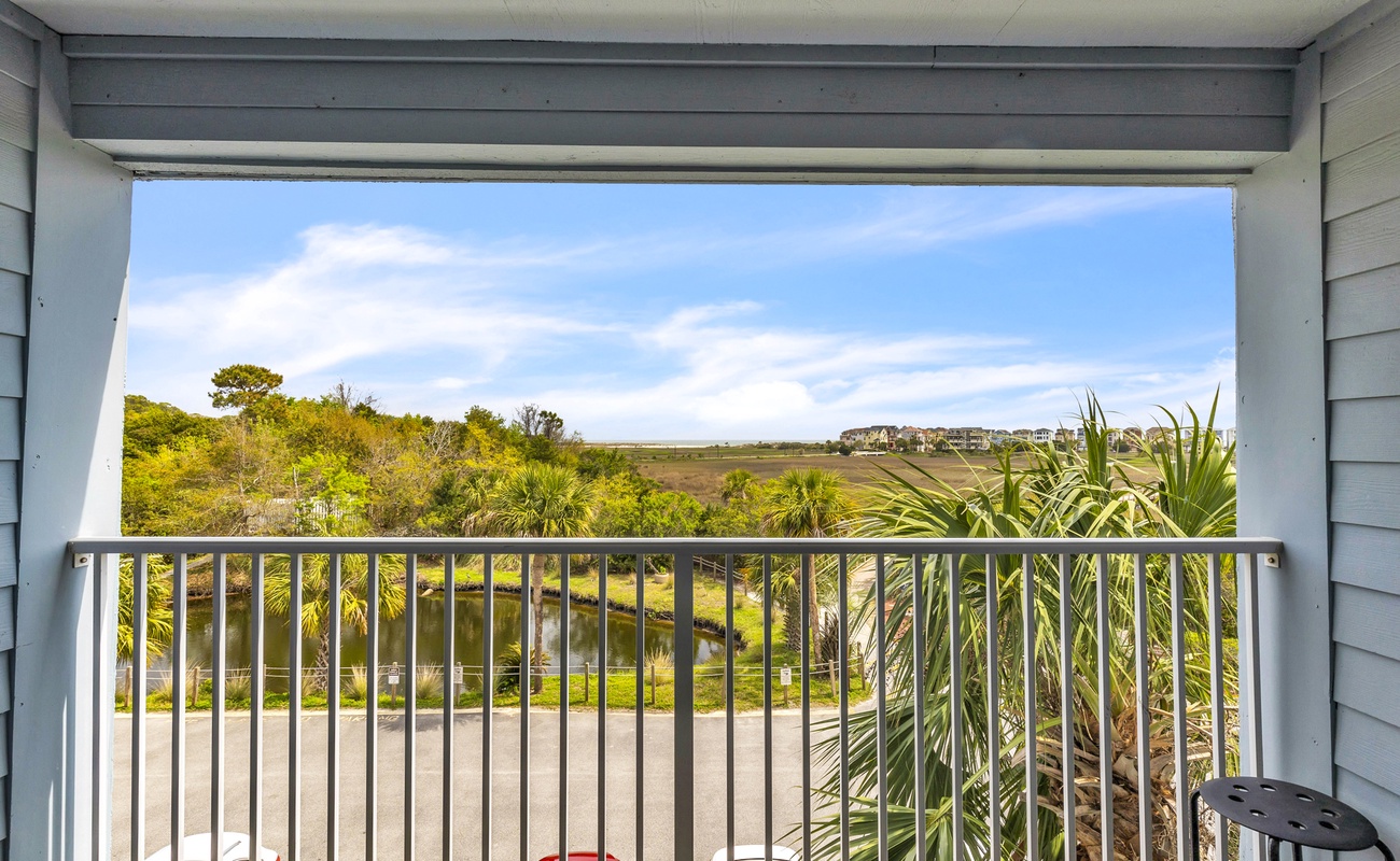 View from Private Patio