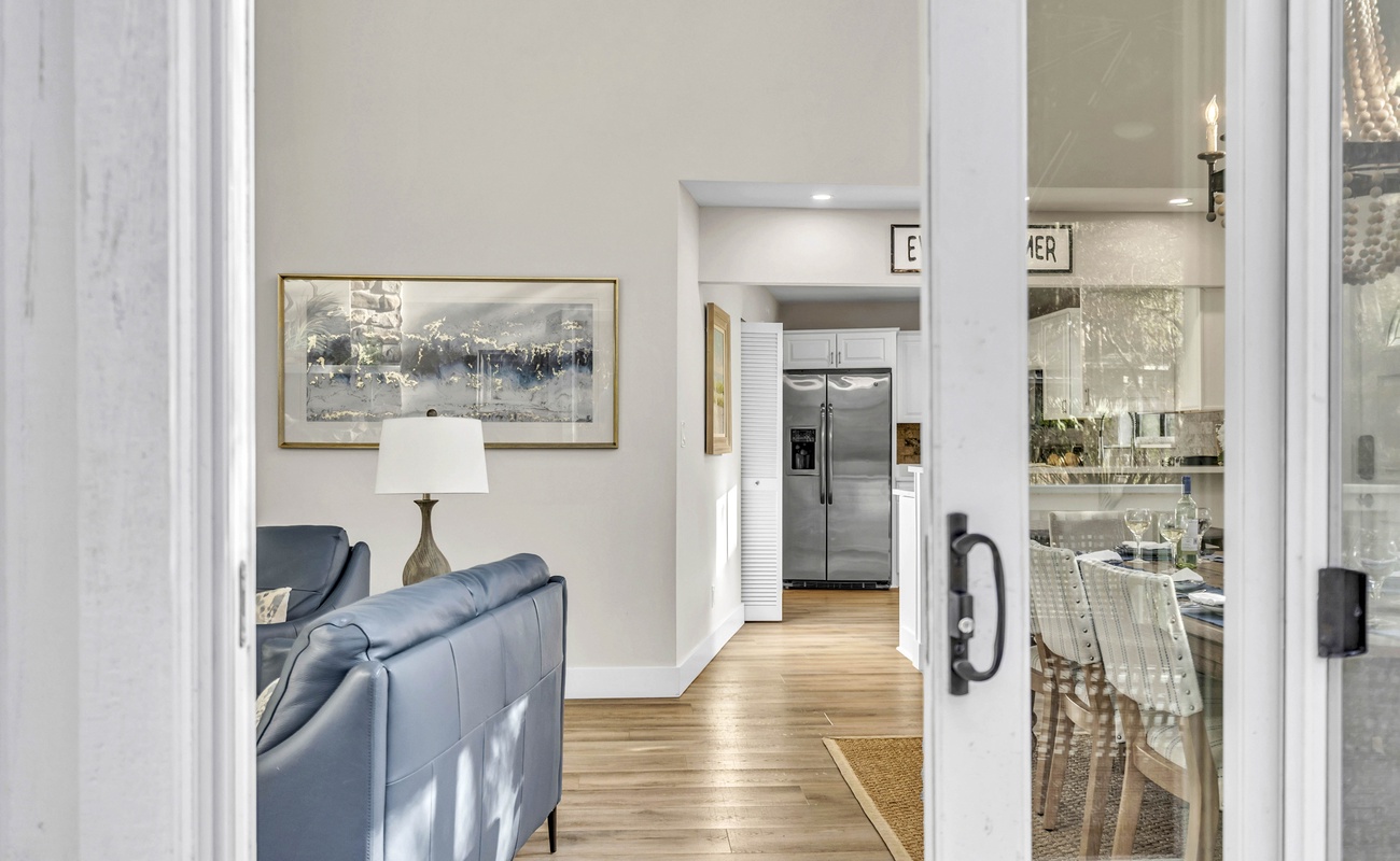 Outdoor Deck View of Inside