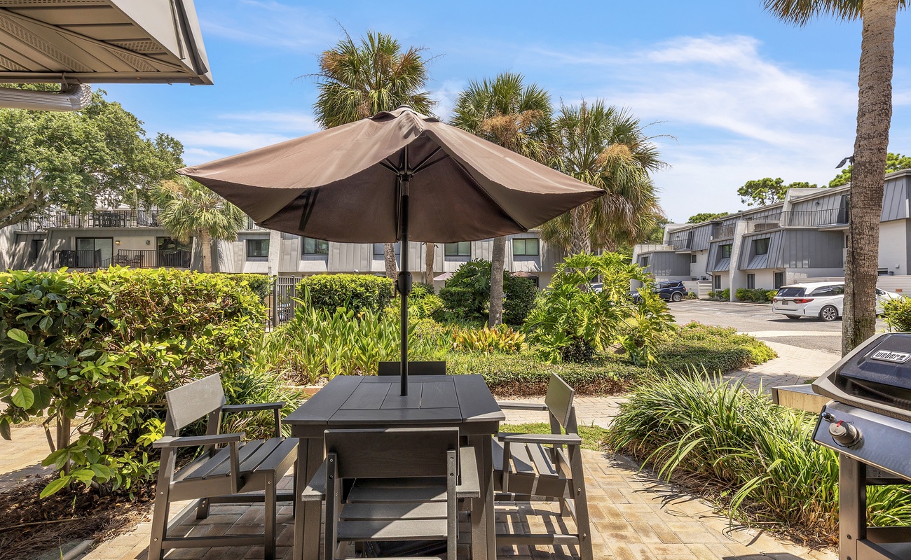 Private Patio with Grill near Community Pool