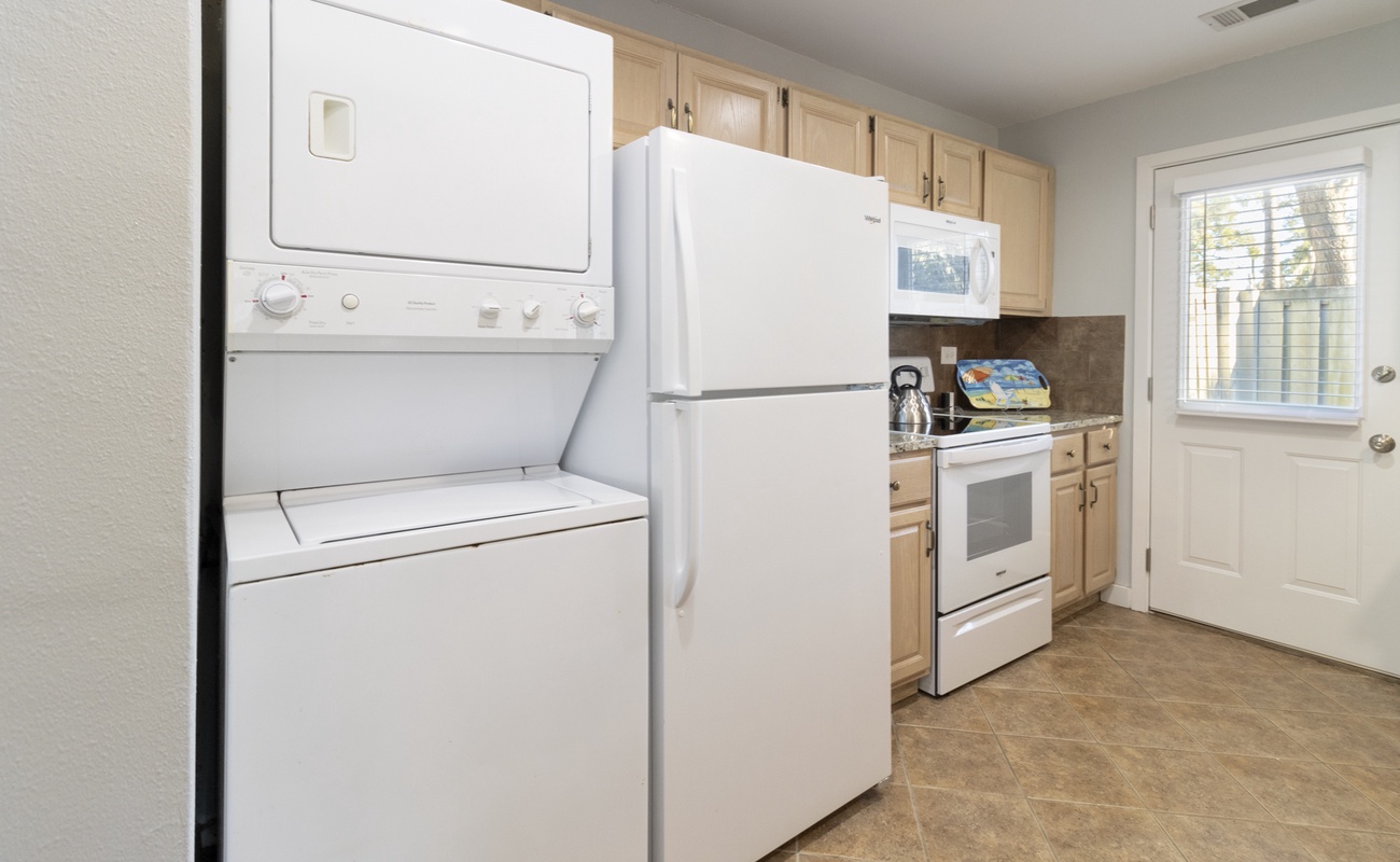 Kitchen with Laundry