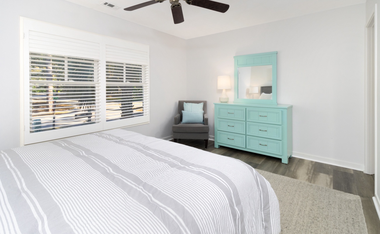 Downstairs Bedroom with King Bed