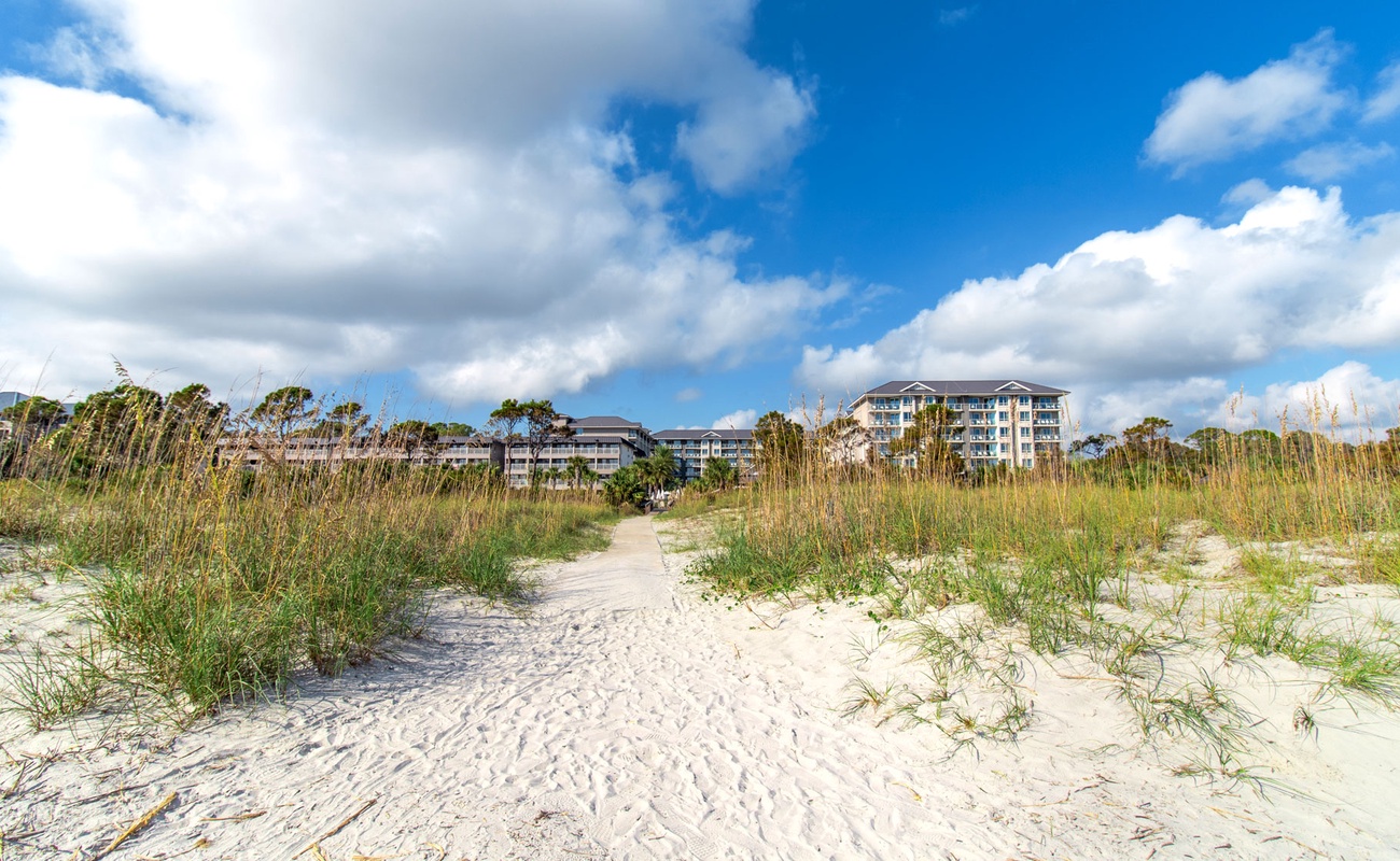 View of Ocean Dunes Complex from Beach